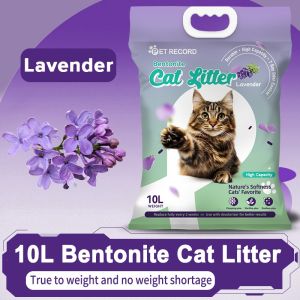 10L/5L Cat Litter Sand Bentonite cat litter deodorized upgraded version cat litter 4 scents
