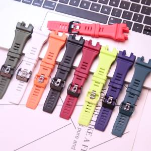 SDSXWatch Accessories For Casio GBA-900 Mens Strap Sports Waterproof Bracelet GBA 900 Resin Replacement Watchband With LinkerFYK