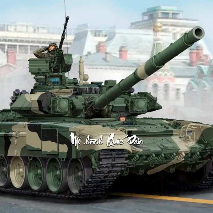 Mô hình Quân Sự | Bộ kit mô hình xe tăng T90-A | Tỷ lệ : 1/35 ...