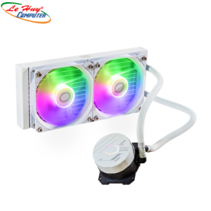 Tản nhiệt nước Cooler Master MasterLiquid 240L Core ARGB White - Hàng Chính Hãng