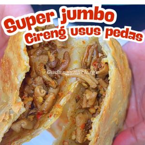 CIRENG SUPER JUMBO USUS PEDAS - 1PCS Food Odeng