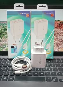 Charger HP VVO X80 PRO 120W Fast Charger Quick Charge3.0 Support Fast Charging