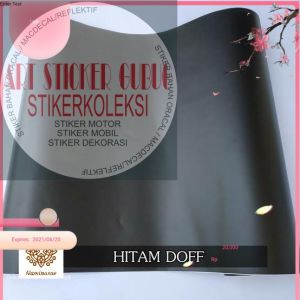 Skotlet Hitam Polos Doff/Glosy 45cm x 50cm