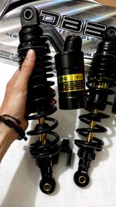 Shockbreaker DBS 340mm Black As Gold untuk RX King, NMax, PCX, Kharisma, Supra Revo, dll Universal