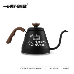 MHW-3BOMBER 800ml Pour Over Coffee Kettle Classic Gooseneck Kettle with Thermometer