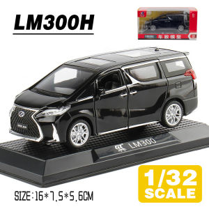 LEO 1:32 Lexus LM300H Metal Diecast Alloy Toy Car Model Trucks For Kids Toys Vehicles Hobbies Collection
