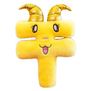 SHEBE668 Hoạt hình Búp bê hình cừu. Dễ thương. Phong cách Trung Hoa Búp bê cừu nhồi bông Móc khóa treo ba lô Sáng tạo Búp bê hình cừu theo dấu hiệu cung hoàng đạo. Đồ dùng hàng ngày