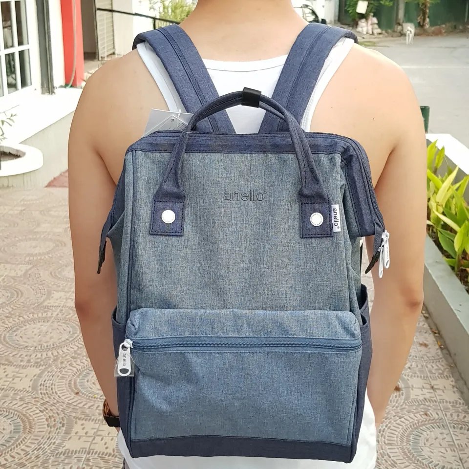 Original A.N.E.L.L.O Japan Style Lotte Leisure Travel Canvas Backpack Multicolor Lazada PH