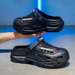 Free Shipping MenS Summer Breathable Non-Slip And Odor-Resistant Slip-On Sandals Designed For Driving Outdoor Activities And Casual Wear