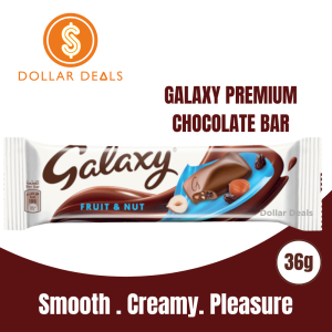 (MPQ x5) GALAXY PREMIUM CHOCOLATE BAR 36g Smooth Milk/Crispy/Fruit & Nut/Hazelnut/40g Caramel