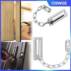 CISWGE Thép không gỉ chống trộm cửa chuỗi khóa khách sạn cao an ninh chuỗi restrictor