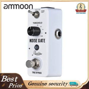 Rowin Noise Gate Guitar Effect Pedal Noise Reduction 2 Modes Aluminum Alloy Shell True Bypass Effect Pedals