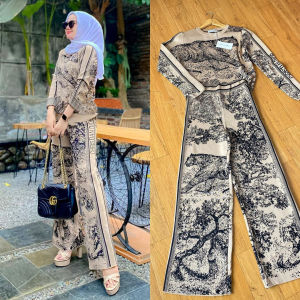 Factory Direct Sales Arab muslim R Jungle Knitting Patterns Suit Middle East Dubai Fashion Womens Wear New