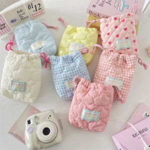 DFGFIN Anti-scratch Camera Storage Bag Shockproof Dustproof Drawstring Wallet Portable Multi-purpose Camera Protective Case Travel