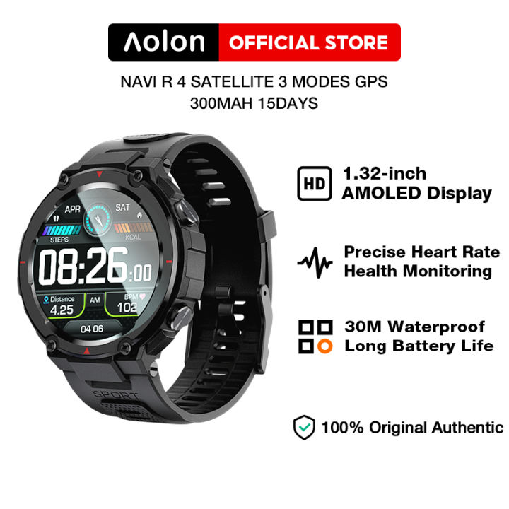 Aolon Navi R GPS Smartwach inch Original Brand Waterproof - Main Image