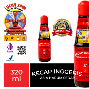 Kecap Inggris Sauce Inggris ASLI Asia Harum Sedap 320 ml