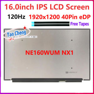 16 Inch Laptop LCD Screen NV160WUM-NX1 Fit NV160WUM NX1 Replacement Display Panel Matrix 144HZ 1920x1200 eDP 40 Pins