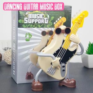 [MSIA SHIP] NOVELTY Elegant Dancing Guitar Music Box Ornament Cute Classical Vintage Retro Nostalgic Antique Souvenir Film Shooting Home Decor Decoration Birthday Christmas Boy Girl Lover Gift Present Kotak Muzik Gitar Menari Comel Hiasan Hadiah 复古 摆设 音乐盒