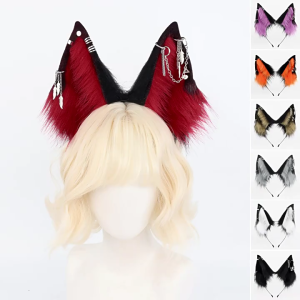 Anime Faux lông thú headbands tai con vật hairhoop phụ kiện trang phục mũ nón cho phụ nữ và thanh thiếu niên cô gái dressingup cung cấp