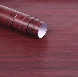 OYA wallpaper red wood 10meters by 46cm wall sticker for bedroom living room kitchen bathroom office wall backgrounds high quality self-adhesive waterproof wallpaper