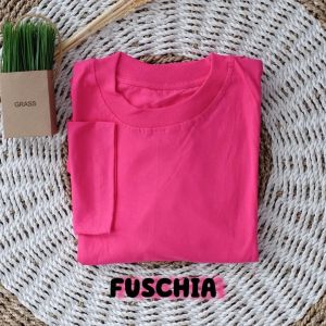 Baju Atasan Wanita Terbaru BASIC OVERSIZE BLOUSE KATUN COMBED 24S Kaos Polos Lengan Panjang Jumbo