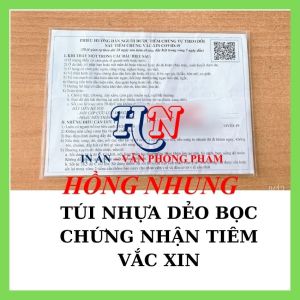 [SALE] Túi Nhựa Dẻo PVC bọc giấy tờ khổ A5 - Có Nắp Nhựa Trong Suốt Bảo Vệ giấy tờ của bạn không bị hư hỏng ướt rách