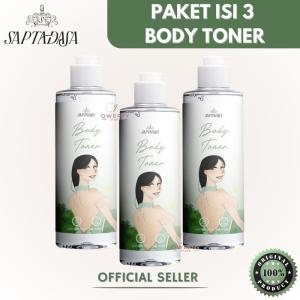 (HEMAT 2 PCS) Toner Badan Whitening Tanpa Alkohol Angkat Belang & Bekas Luka – Saptadasa 100ml