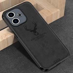 Case DEER POCO F6 5G Casing Cover DEER Motif Canvas