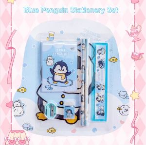 Stationery Set Six-Piece Set Cute Childrens Pencil Set Primary School Students School Season Stationery Gifts
