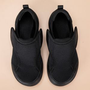 Lesvago Breathable Men Sneakers Widen Women Walking Shoes with swollen feet 、Big foot bone、 diabetes Shoes 、 Hallux valgus、 Wide Toe Elderly walking shoes Big Size 45 46