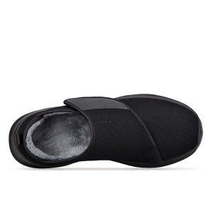 Lesvago mùa thu mùa đông ấm áp cho đàn ông hoặc giày đi bộ cho Nữ Giày đi chân tiểu đường ngón chân rộng bị thương chân sưng Giày đi bộ cho người già