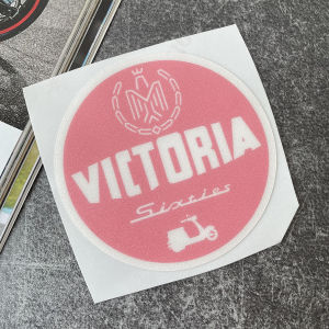 Cổ điển Victorian Xe máy điện thân xe Nhãn dán trang trí trầy xước Masking Stickers đề can chống nước cho vespa dán