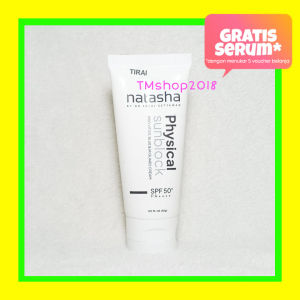 Natasha Skincare Physical Sunblock Edelweiss SPF 50+ PA++++ 30 gram by dr Fredi Setyawan Original Sunscreen Tirai Sunblok