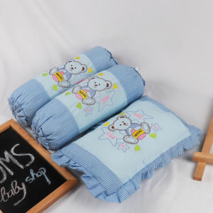 [ FREE TAS MIKA ] Bantal Guling Bayi Set Pastel Edition by OMS Babyshop / Bantal Guling Bayi Set Premium