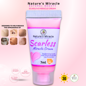 Natures Miracle Scarless Miracle Cream Scar Remover Cream Scars Remover For Peklat 7ml Body Cream Skin Moisturizers