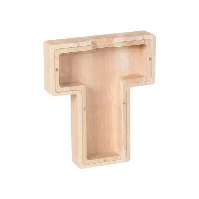 [SG Seller]Wooden piggy bank/creative style money box/coin bank/money bank