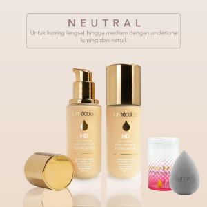 Lumecolors Foundation Bundling Beauty Blender Lumecolor Foundation SPF 15 Oil Control Anti Aging