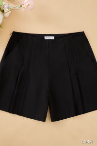 Mẫu quần thiết kế thanh lịch với chất liệu Kaki xước gân thiết kế đơn giản dễ phối QN4L0871 Thương hiệu Thiều Hoa