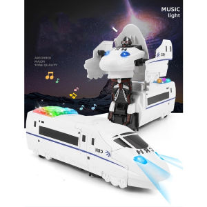 Đồ chơi tàu điện cao tốc biến hình   KHÔNG KÈM PIN "