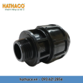 Măng Sông 25 Ren Ngoài 20 - 25 - 32 (ren 1/2" - 3/4" - 1") HATHACO Nối Ống HDPE. 