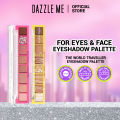 DAZZLE ME World Traveler Eyeshadow Palette - Eye makeup Makeup Palette Eyeshadow Multi Function Eyeshadow. 
