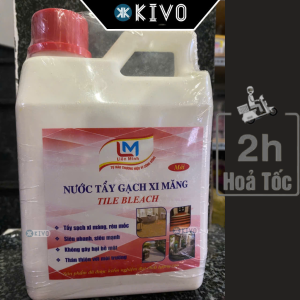Nước Tẩy Xi Măng Vết Bẩn Trên Gạch Ngói-Dung Dịch Tẩy Rửa Sàn Xi Măng Gạch Men Đa Năng 12L-KIVO