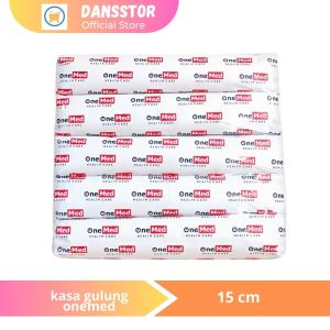 kasa gulung onemed 15cm 1plastik 5roll
