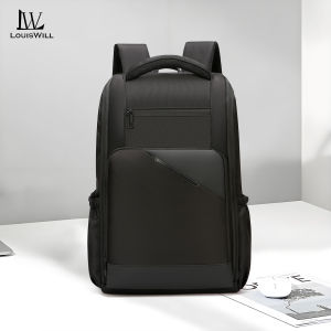 LouisWill Bag Men Notebook Backpack Travel Laptop Backpack Business Bags College Backpack Casual Shoulder Bag Anti Theft Back Pack School Bag