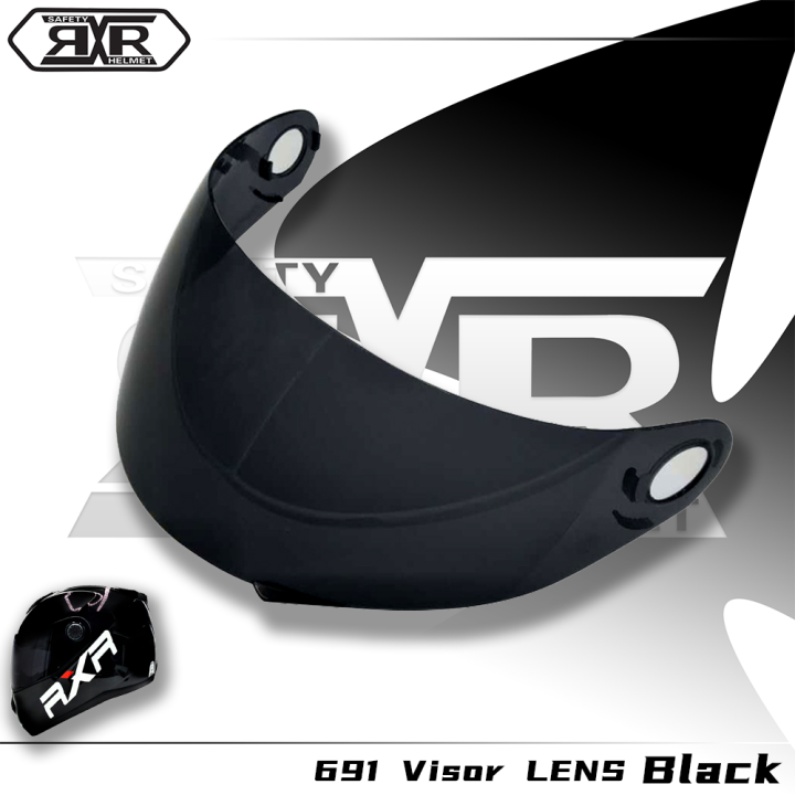 RXR 691 Visor LENS Replacement Ordinary Fullface Series Helmet Visors