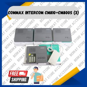 Intercom Commax CM810+3unit CM800