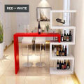 Bar table Rotating 360 Swivel Bar Counter Table coffee table Dining Tables Entrance wine cabinet  screen partition home table dining table. 