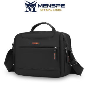 MENSPE กระเป๋าสะพายข้างผู้ชายกระเป๋าท่องเที่ยวแฟชั่นกระเป๋าสะพายข้างกันน้ำกระเป๋าสะพายไหล่กระเป๋าโทรศัพท์กระเป๋าธุรกิจกระเป๋าถือกระเป๋าสะพายข้างความจุขนาดใหญ่กระเป๋าลำลองน้ำหนักเบากระเป๋าถนนเล่นกีฬา