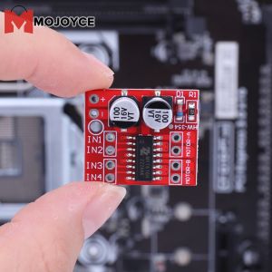 MOJOYCE L298N Motor Driver Controller Board 2.5A Mini Two Channel Electronic Components