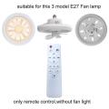 E27 Fan Light Remote Control Module With IR Technology For Precise Dimming And Color Adjustment. 
